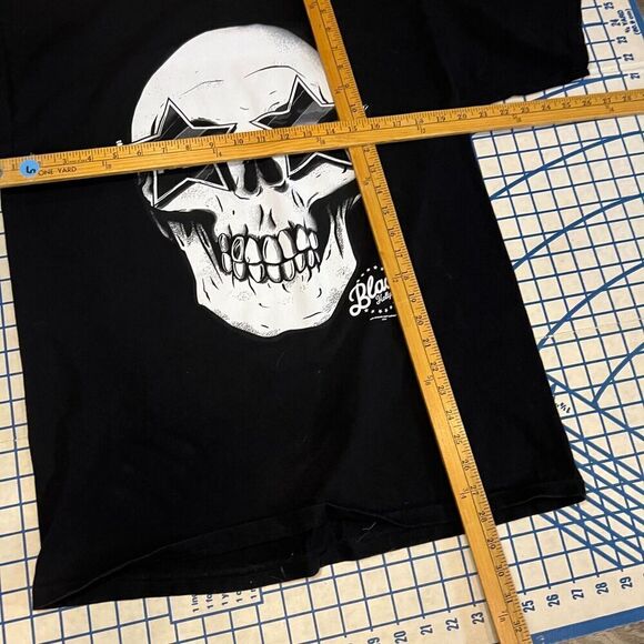 Rare Neff Wiz Khalifa Blacc Hollywood T-Shirt Size Large Skull Graphic - Picture 7 of 8